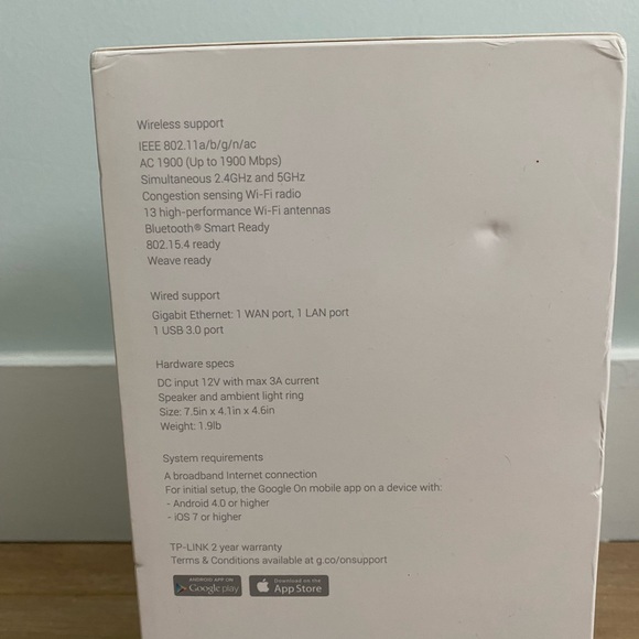 Google OnHub Wi-Fi Router - Picture 4 of 4